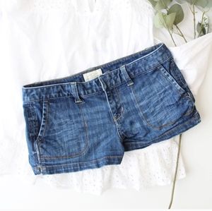 PRE-OWNED AEROPOSTALE DENIM SHORTS SIZE 3/4